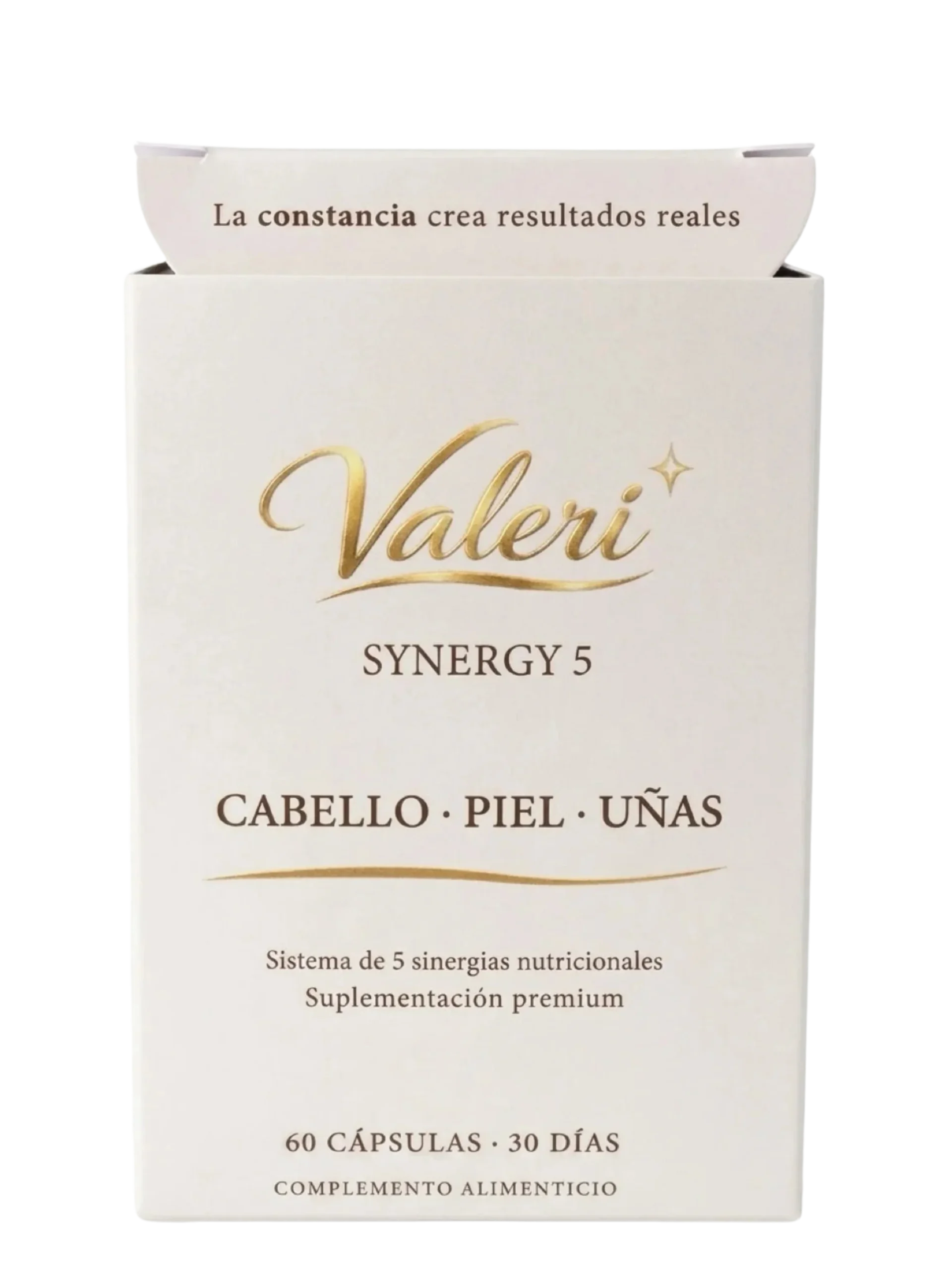 Valéri SYNERGY 5, el suplemento para cabello piel y uñas definitivo
